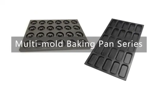 Prezzo di fabbrica Attrezzatura da forno Personalizzata La migliore teglia per mini muffin con rivestimento in silicone